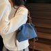 Borsa a secchiello in denim per donna 2025, nuova borsa a tracolla versatile per l'autunno, design di nicchia, borsa da pendolare_voghion.com