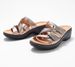 Women's shoes large size women's slippers flat bottom slope with soft bottom Velcro new sandals_voghion.com