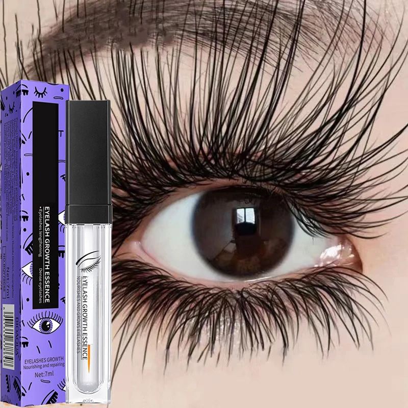 Sérum de croissance de cils en 7 jours, boucles de levage naturelles, allongement, beauté, santé, traitement épais, rehausseur de sourcils_voghion.com