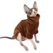 Vestiti per gatti Sphynx senza peli, autunno inverno, strato di base in velluto Devon Rex, caldi e confortevoli_voghion.com