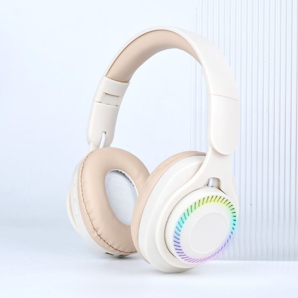 M6MAX Nytt LED-lysende hodesett Trådløst hodesett TYPE-C Bluetooth-hodesett Sportsspillhodesett_voghion.com