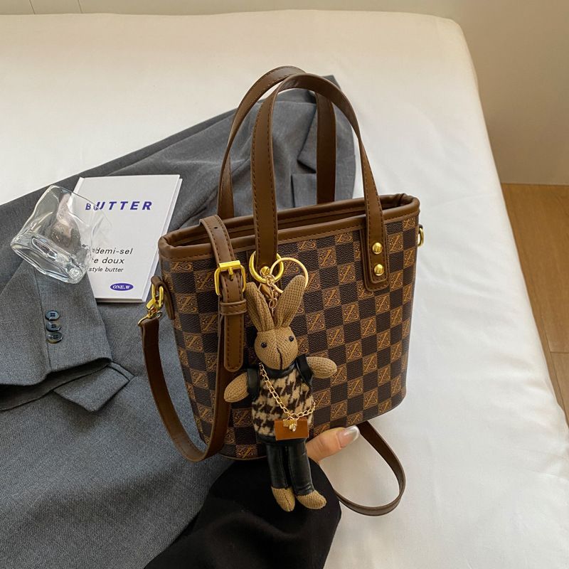 Crossbody Bag For Women Bucket Bag Ladies Ladies Haute Couture Vintage French Basket Crossbody Shoulder Bag_voghion.com