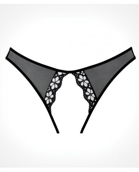Adore Mirabelle Plum Panty Black O/S_voghion.com