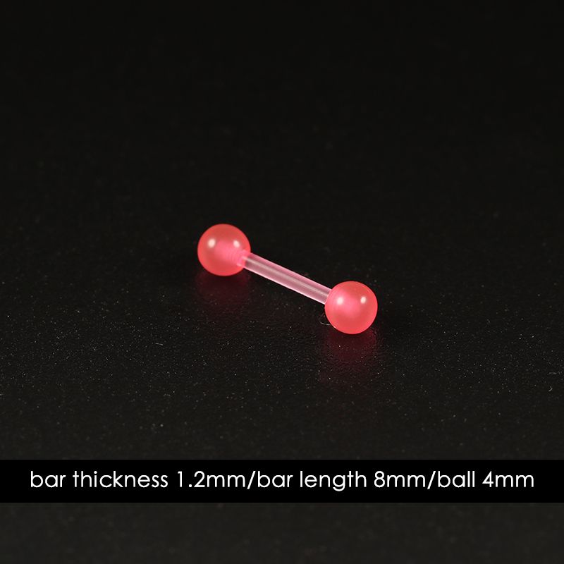 2 di loro 4mm Carino Xiaokang Naixin Orecchini di cartilagine di capra, guscio a vite, vite da 16 g, luminoso, non standard, gratuito_voghion.com