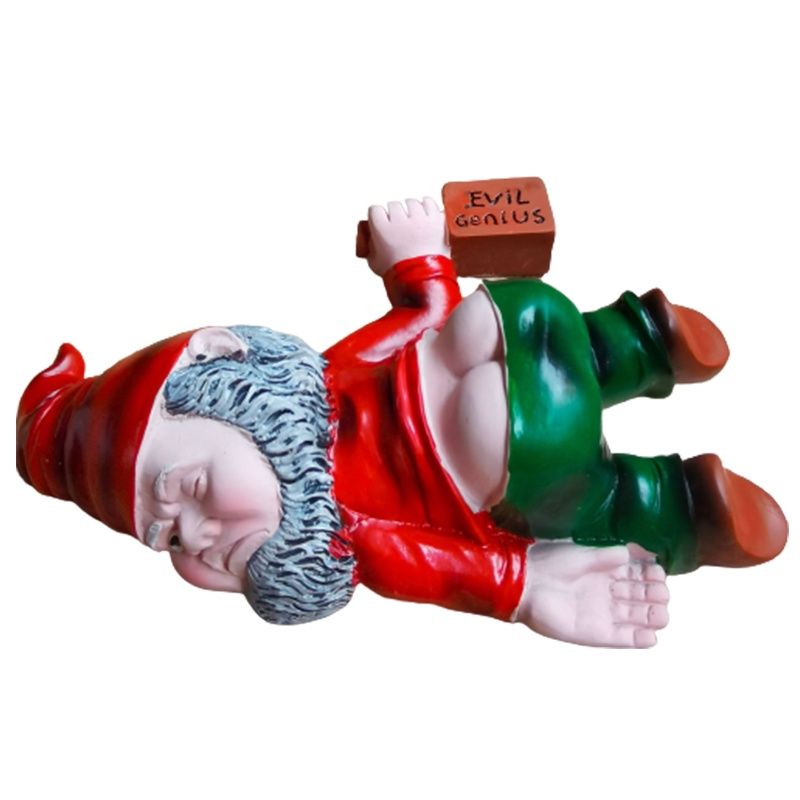 Drunk Colorful Dwarf Ornament Figurine Decor For Garden_voghion.com