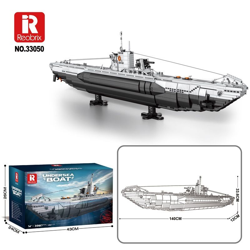 Zestaw klocków SR-71 Blackbird i okręt podwodny U-Boat – model wojskowy DIY dla dorosłych i kolekcjonerów – ponad 800 klocków ABS – kreatywny prezent_voghion.com