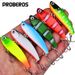 Bionic Pencil VIB 6cm 11g ABS Plastic Bait 8#Three Hooks Fishing Lure_voghion.com