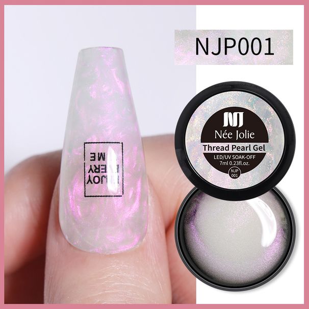 Nail Glue New Nail Art 7ml Boxed Thread Glue Amber Glue Halo Fantasy Nail Polish Glue Pearlescent Fine Flash Therapy Glue_voghion.com