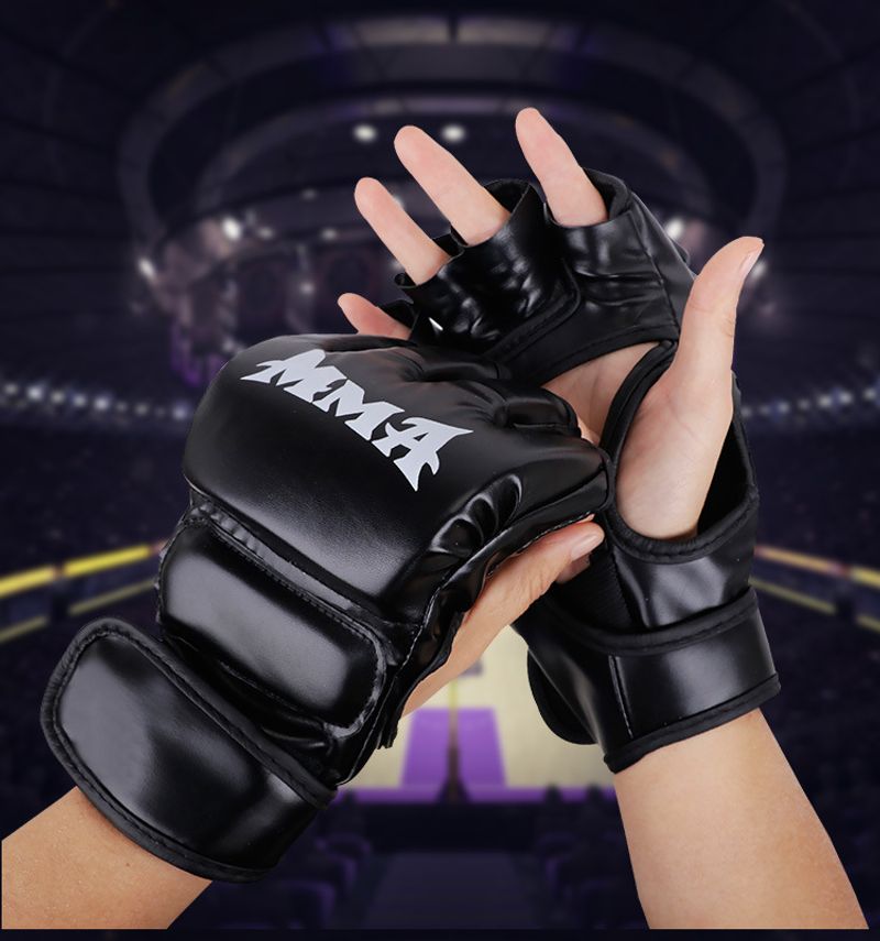 Sanda Boxing Gloves Fighting Women And Men Children Training Adult Punching Sandbag Special Professional Half Finger Boxing Gloves_voghion.com