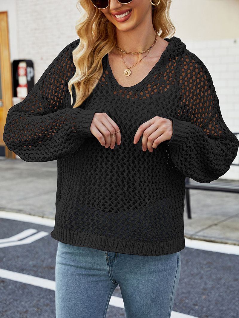 Veste pull longue sans manches à col costume pour femme, gilet tricoté en jacquard à carreaux avec cardigan à l'extérieur_voghion.com
