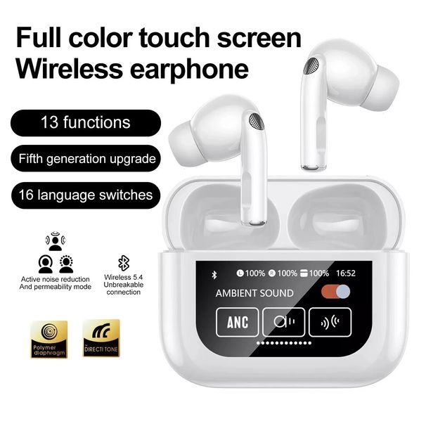 TWS Wireless Earbuds Touchscreen Bluetooth 5.4 Kopfhörer für iPhone & Android_voghion.com