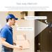 3MP Smart Life Tuya 1080P WiFi Doorbell Eye Peephole Camera 5000mAh Battery PIR Motion Detector IR Alexa Google Digital_voghion.com