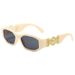 VOOTHOST Majhna pravokotna sončna očala Moška Ženska kvadratna sončna očala Potovalna senčila Vintage Retro UV400 Lunette Soleil Femme Gafas De Sol VB023_voghion.com