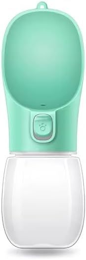 Portable Dog Water Bottle – Leak-Proof & Convenient Hydration For Pets On-The-Go (White, Small)_voghion.com