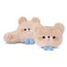 Little Deng Little Deng Cartoon Headrest Neck Bear Lumbar Support Pillow Four Seasons Universal Car Cushion Interior Accessories_voghion.com