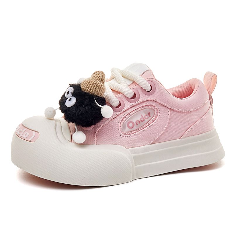 Cute And Funny 2025 Spring And Summer New Large Unisex Double The Same Open Thick Bottom Round Head Sports And Leisure Fashion New Tide_voghion.com