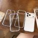 Transparent Acrylic Phone Case For IPhone 17 Air 16 Plus 15 14 13 12 11 Pro Max 16e Mini X XS XR 7 8 TPU Clear Protective Cover_voghion.com
