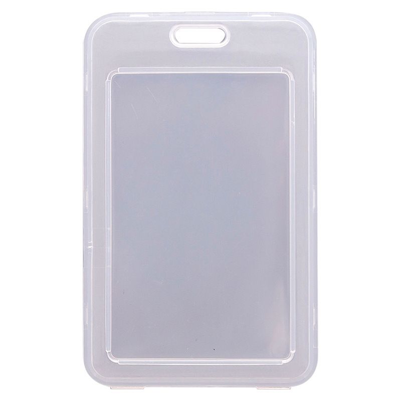 Simple Double-sided Transparent Card Set Student ID Card Set Plastic Bus Access Card Work Card Office Card_voghion.com