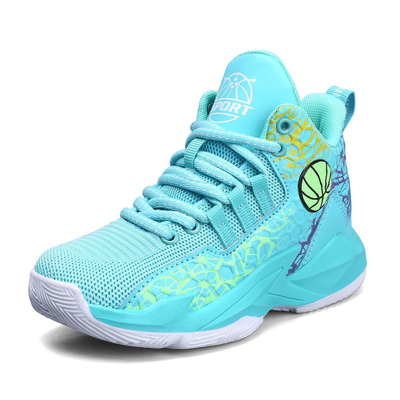 New flying woven breathable sneakers for boys student kids sneakers_voghion.com