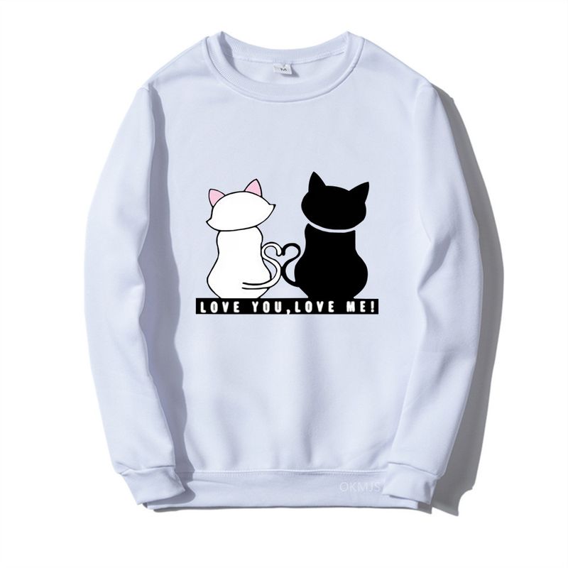 Nuovo maglione in peluche versione coreana a maniche lunghe sciolto per uomo e donna in autunno e inverno_voghion.com