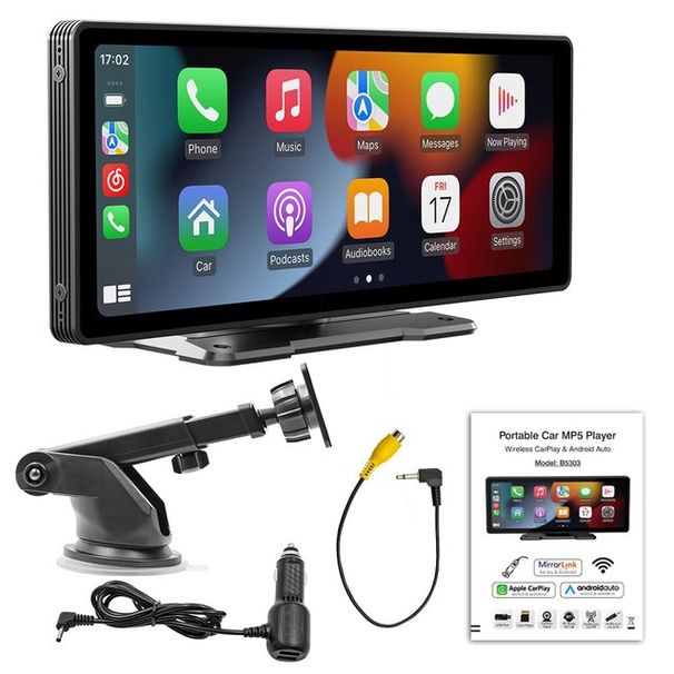Universal 10.26" Car Radio Multimedia WIFI Wireless Video Player Carplay Screen For Or Android_voghion.com