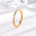 Light Luxury And Simple CNC Micro Inlaid Ten Diamond Titanium Steel Ring, Women's Rose Gold Does Not Fade, Couple's_voghion.com