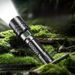 Outdoor High Brightness Flashlight Portable Rechargeable Ultra Bright LED Zoom Long Range Spotlight_voghion.com