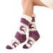 Multi-style Optional Winter Velvet Snow Socks Christmas Socks Children's Floor Socks Sleeping Socks Slippers Socks_voghion.com