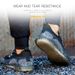Chaussures de sécurité ultra-légères pour hommes, embouts en acier anti-écrasement et anti-perçage, chaussures de sécurité respirantes tissées pour hommes_voghion.com