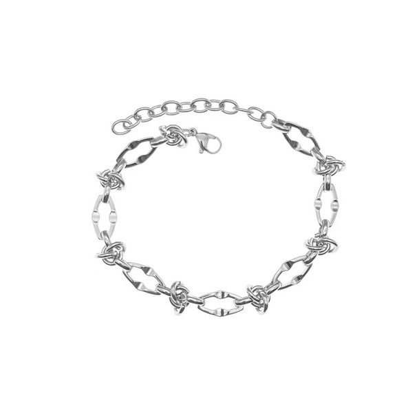 Tövis titán acél karkötő férfiaknak és nőknek Ins Trend Hip Hop csúcskategóriás, nem fakuló kézi ékszer férfi karkötő_voghion.com