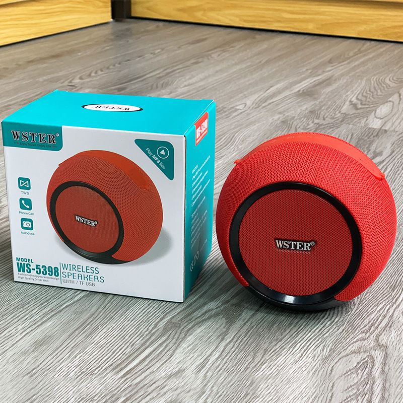 Neu WS-5398 Drahtloser Bluetooth-Lautsprecher für Zuhause Karteneinschub Bass Tragbarer Mini-Kleiner_voghion.com