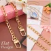 40-140cm Purse Flat Handbag Chains for Wallet Satchel Tote Bags Shoulder Bag Chain Replacement Strap 241028_voghion.com