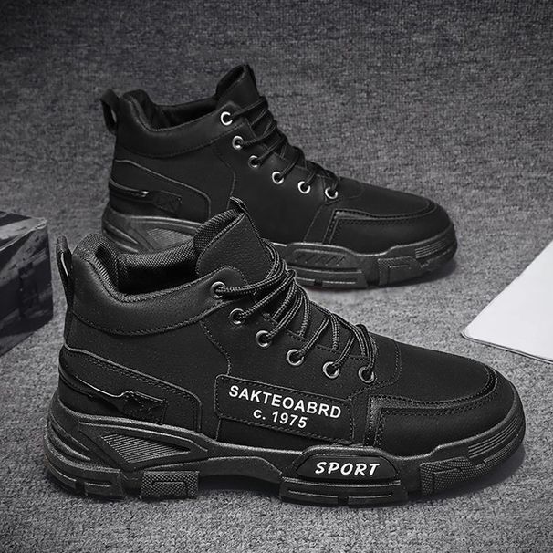 Martin boots men spring 2024 new men's shoes non-slip wear-resistant work shoes men's casual work shoes men's shoes_voghion.com