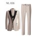 Men's Clothing Wedding Suits Men's Slim Fit Lapel Suit Three Piece Suit Men Suits_voghion.com