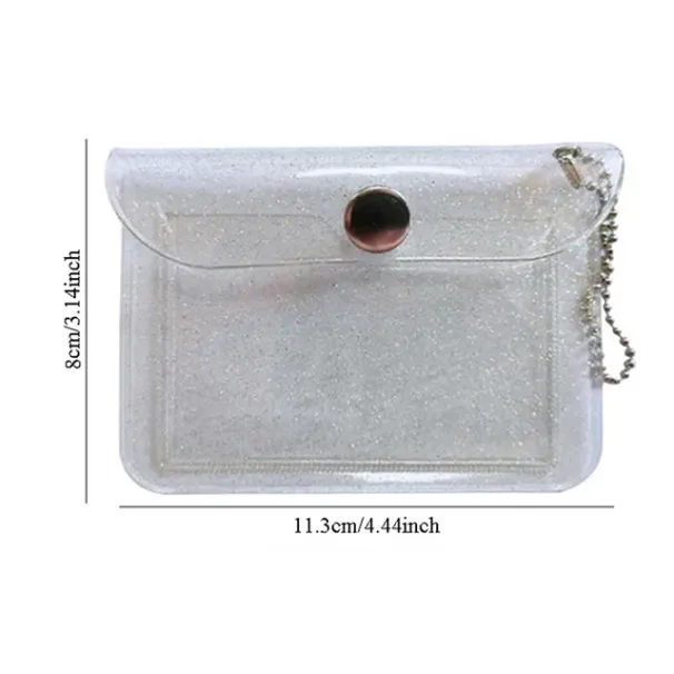 Vrouwen portemonnee mini hasp stevige houder munt korte portemonnees slanke kleine portemonnee album sleutelhanger kaart opbergtas_voghion.com