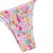 Happybuyner 2Pcs ženske plavalne bikini obleke brez rokavov, viseči ovratnik, cvetlični nedrček, plavalne majice, komplet kratkih kopalk_voghion.com