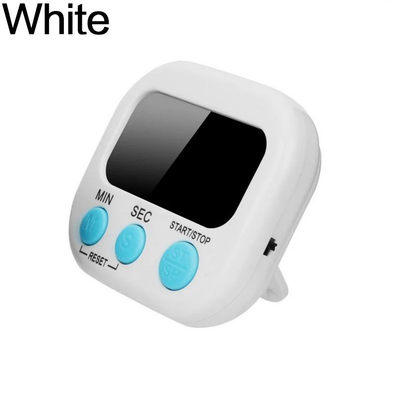 1PC LCD Digital Küche Timer Magnetische Kochen Große Count Down Up Klar Lauter Alarm Stonego Home Küche Zubehör_voghion.com