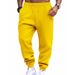 Men's Four Seasons Thin Terry Classic Sports Casual Jogging Training Fitness Sweatpants Men_voghion.com