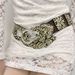 Women's Rhinestone Waist Cincher, Stretch Elastic Belt For Dresses & Coats_voghion.com