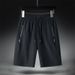 Premium Products Ice Silk Men's Shorts Summer Thin Quarter Loose Large Size Quick Drying Pants_voghion.com