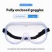 Volledig gesloten bril, oogmasker tegen mist, stof, wind en zand, bescherming tegen arbeid, anti-spatpolijstmiddel, winddicht rijden_voghion.com