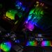 KEVANLY 4in1 Symphony LED Decorative RGB Footwell Lamp Car Interior Lights APP Rgb Ambient Neon Light_voghion.com