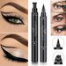 Gwong 3.5g Eyeliner Pen Double Head Waterproof Natural Extract Eyeliner Stamp Liquid Fast Drying Eyeliner Pen for Makeup_voghion.com
