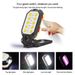 Cross-border New COB Flashlight USB Rechargeable With Magnet Repair Emergency Camping LED Work Light_voghion.com