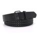 HOT Fashion Rivet Men Women Simple All-Match Studded Belt Punk Rock With Pin Buckle Drop Shipping Black_voghion.com