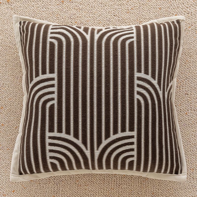 Home Garden Light Luxe en rustige stijl Sofa kussensloop model kamer woonkamer decoratief kussen Nordic kussen bed rugleuning_voghion.com