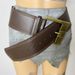 Retro Maillard Wide Belt For Women, Slim Waist And Slimming, Matching Skirt, American Hottie Style Belt_voghion.com