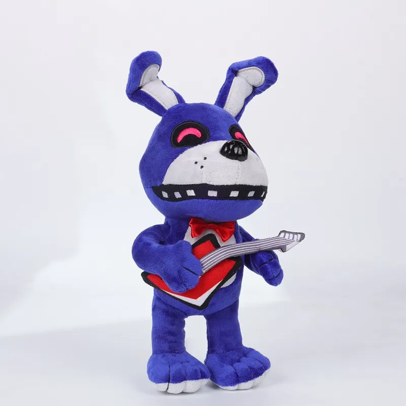 1/4Pcs Five Night At Fredde Fnaf Mignon Jouets En Peluche Jeu Poupée 25 CM Ours Loup Dessin Animé Poupées En Peluche Fredde Jouets Pour Enfants Cadeaux_voghion.com
