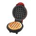 Heart-Shaped Waffle Maker, Portable Mini Sandwich And Panini Press For Breakfast, Compact Design For Light Meals, Heart Pattern_voghion.com