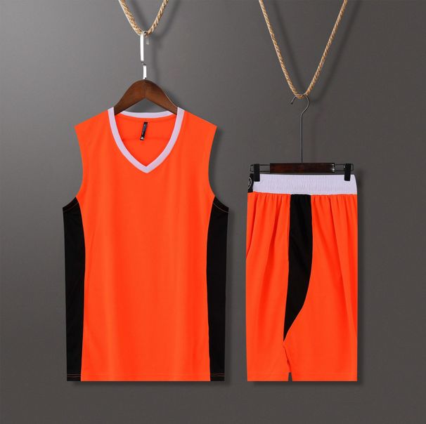 Basketball-Set Jungen Mädchen, Mannschaftsuniform für Wettkämpfe, Drachenboot-Uniform, Basketballtrikot für Erwachsene und Kinder_voghion.com
